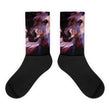 Pastel horse Black foot socks - Hutsylife