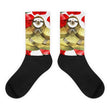 Yoga sloth Black foot socks - Hutsylife