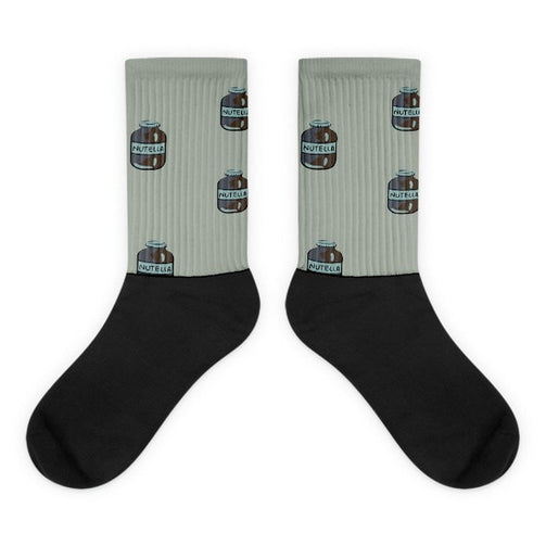 Nutella Black foot socks - Hutsylife