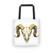 Bull skull Tote bag