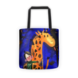 Troll giraffe Tote bag